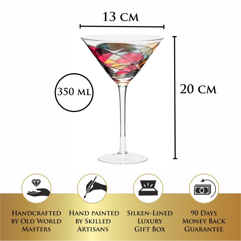'Sagrada' Martini Glasses