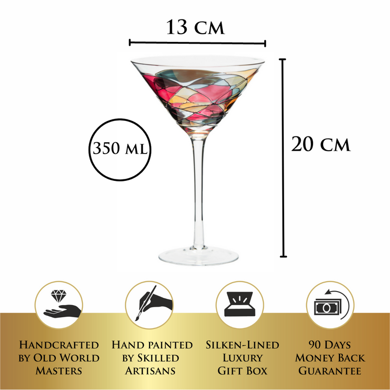 Martini Glass - Exclusive Package - Sagrada Familia - Set 2 – Antoni  Barcelona Glass