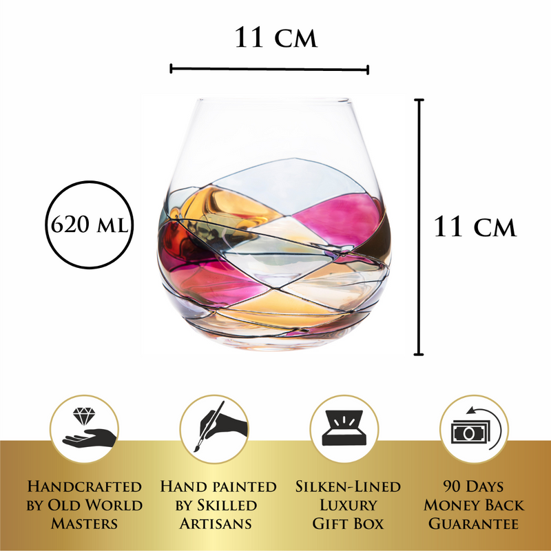 Cornet Barcelona - 'Sagrada' Wine Glasses 12.5oz - EU Cornet Barcelona