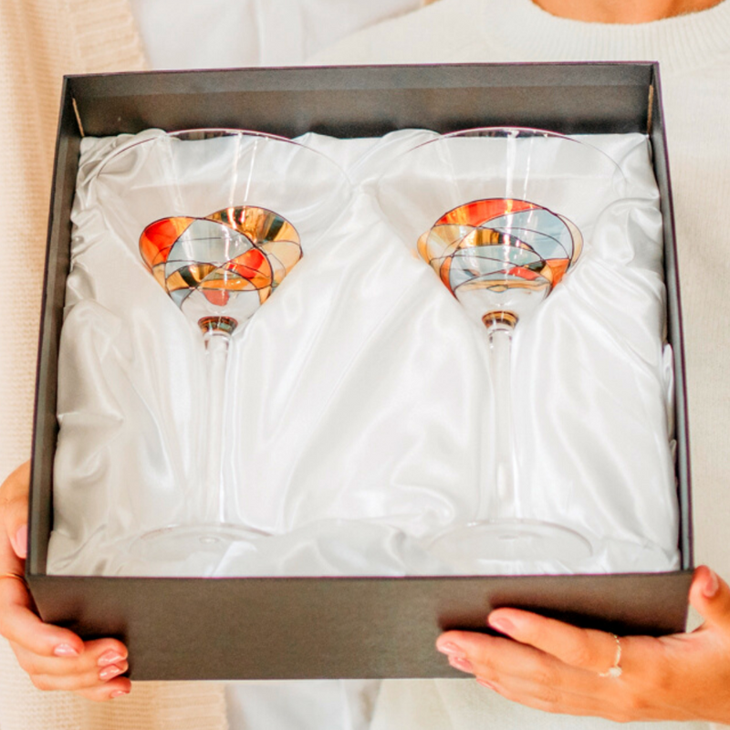 'Sagrada' Martini Glasses