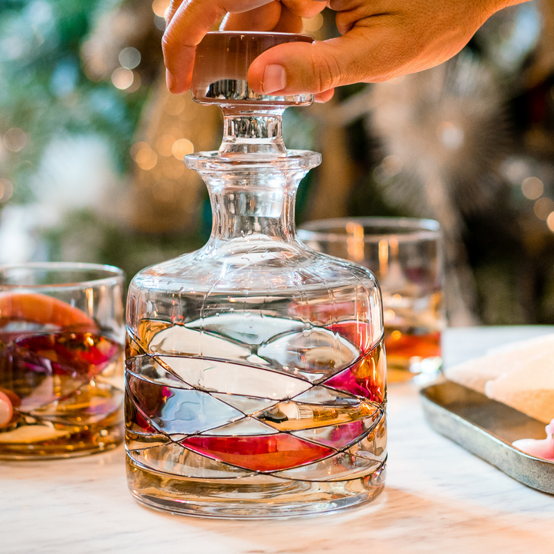 Barski - Decanter per whisky, liquore, scotch, vodka, borbon o Barski - Decanter per whisky, liquore, scotch, vodka, borbon o