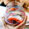 'Sagrada' Stemless Goblet Wine Glasses